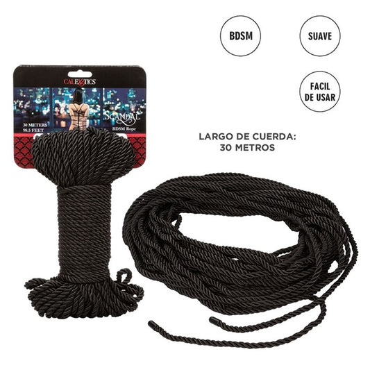 Soga BDSM de 30 metros para atadura erotica